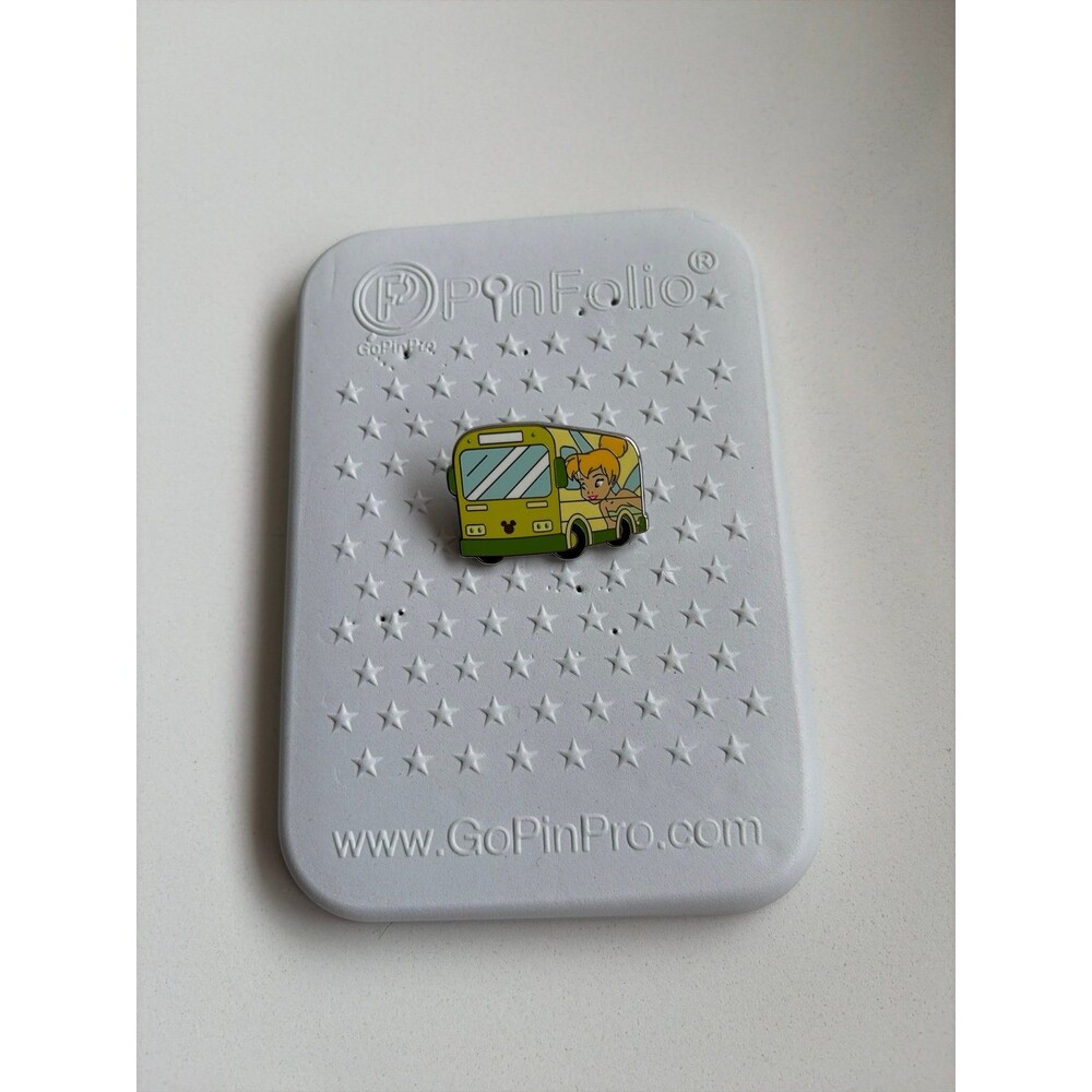 Disney 2026 WDW Hidden Mickey Wave A Transportation Bus Tinker Bell Pin